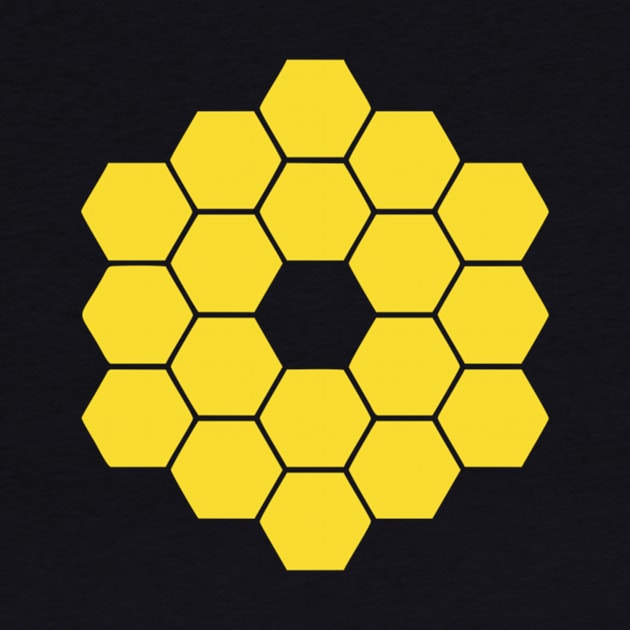 JWST James Webb Space Telescope Merchandise by AlmiranWhite